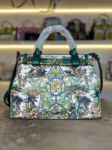Dolores Green Forest Handbag